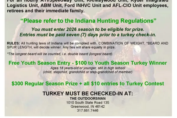 2026 Spring Turkey Contest