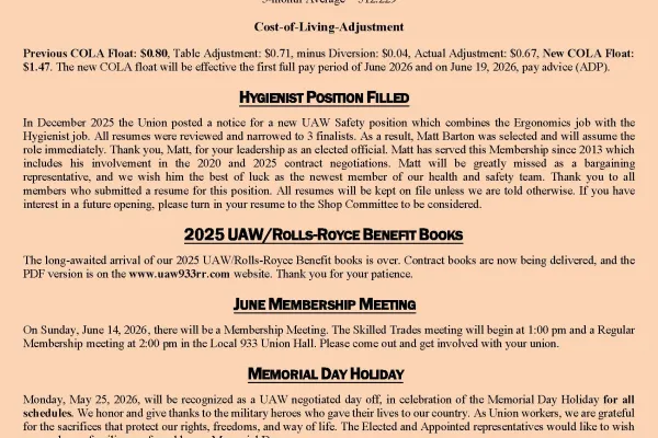 Chairman's Update #116